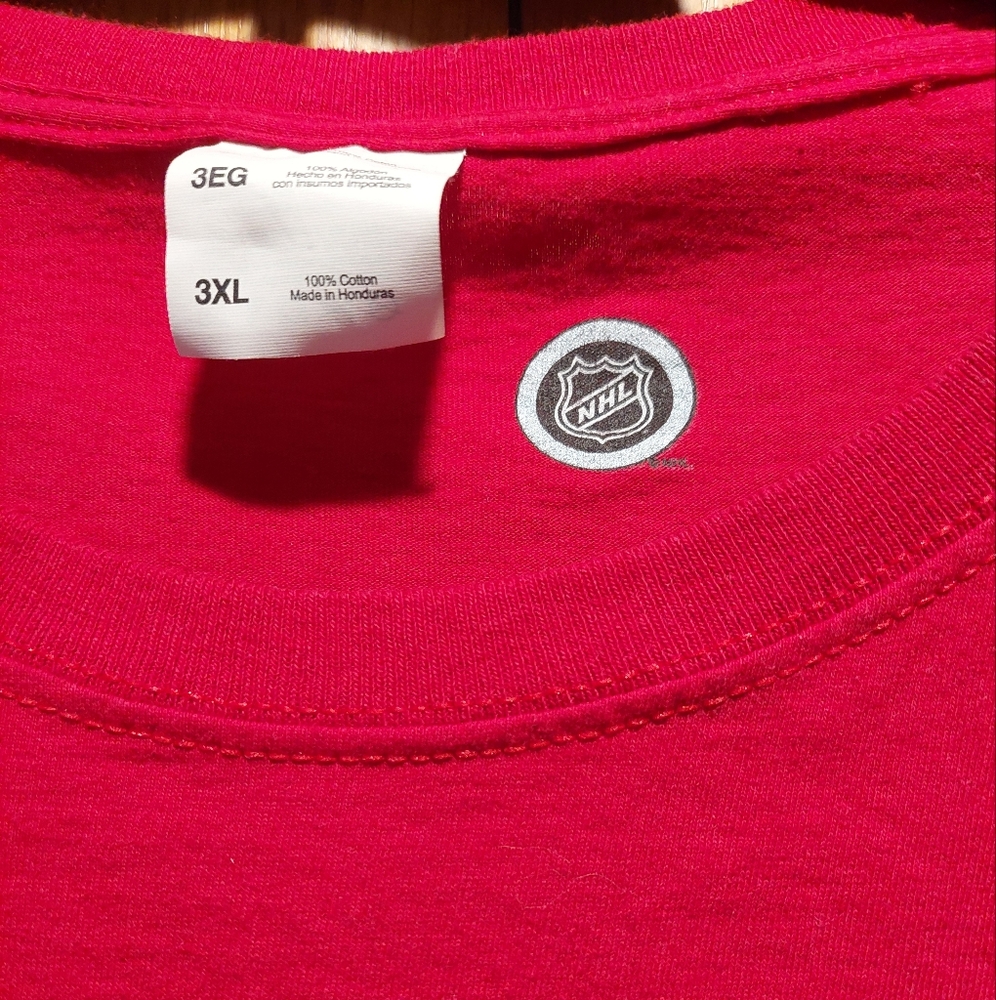 Chicago Blackhawks Red T-Shirt Size 3XL - Picture 2 of 4